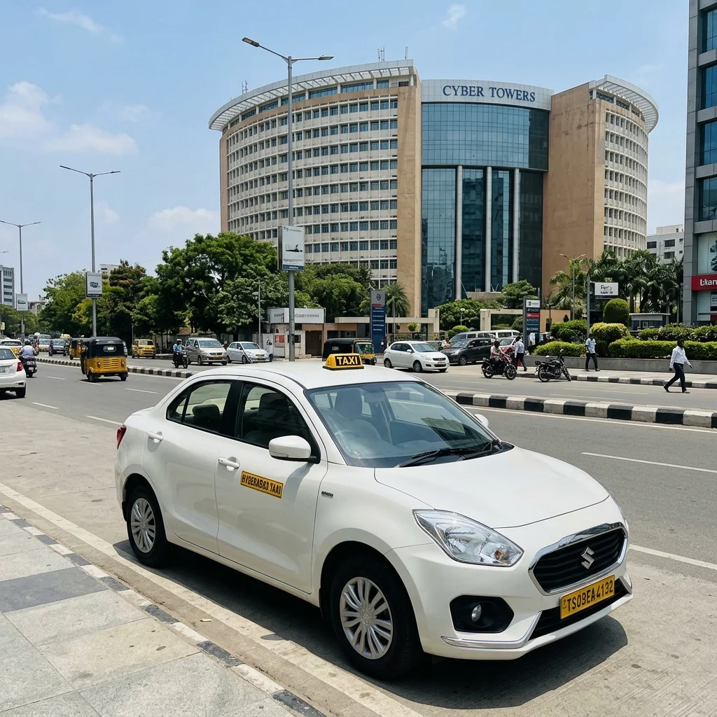 Cab service in Hitech City near IT offices Hyderabad