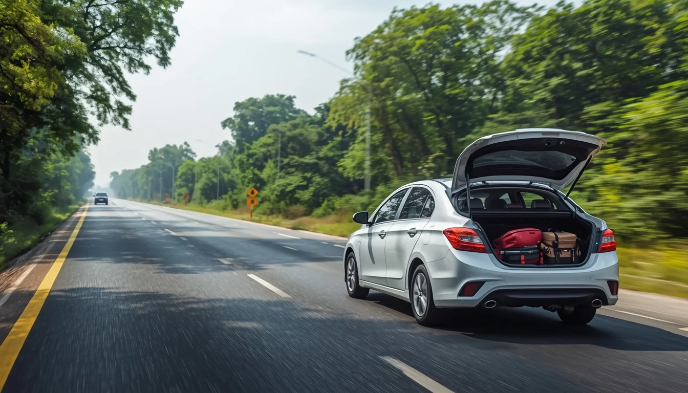 Outstation cab from Madhapur Hitech City with luggage