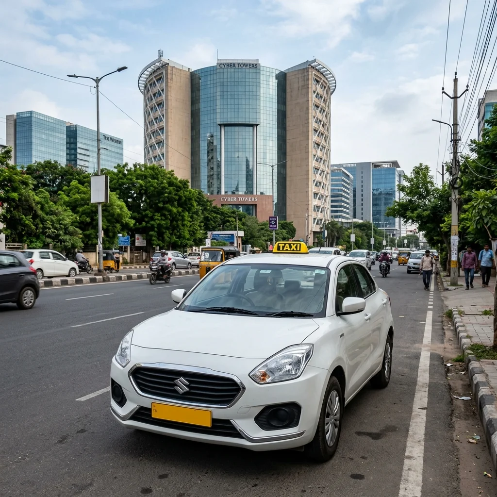 Madhapur to Hyderabad Airport Cab Service